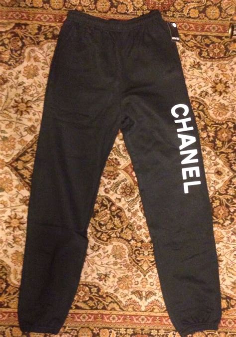 chanel sweatpants|chanel pants for women.